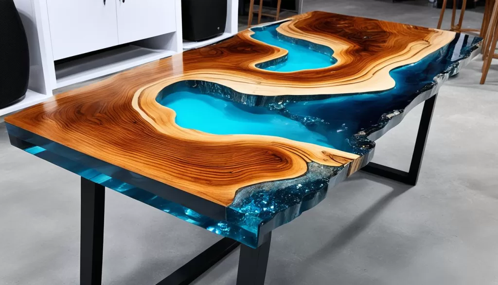 epoxy resin river table tutorial