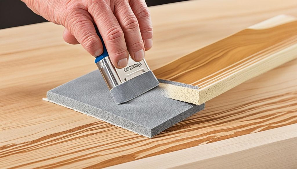 Wood surface preparation for bonding