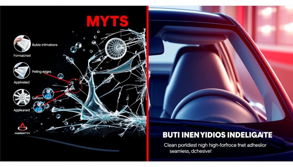 myths about automotive glass adhesive