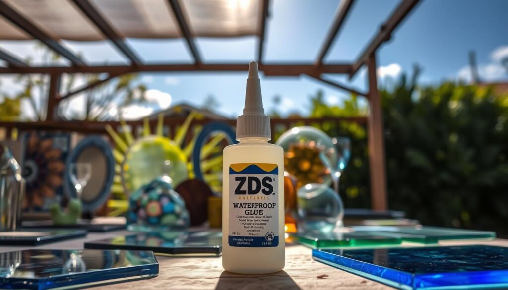 best glue for outdoor glass