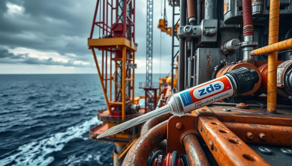 high-temperature adhesives for offshore drilling rigs