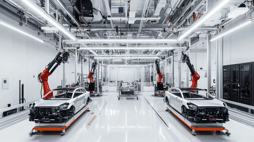 Structural adhesive for cars and welding used in automotive factory